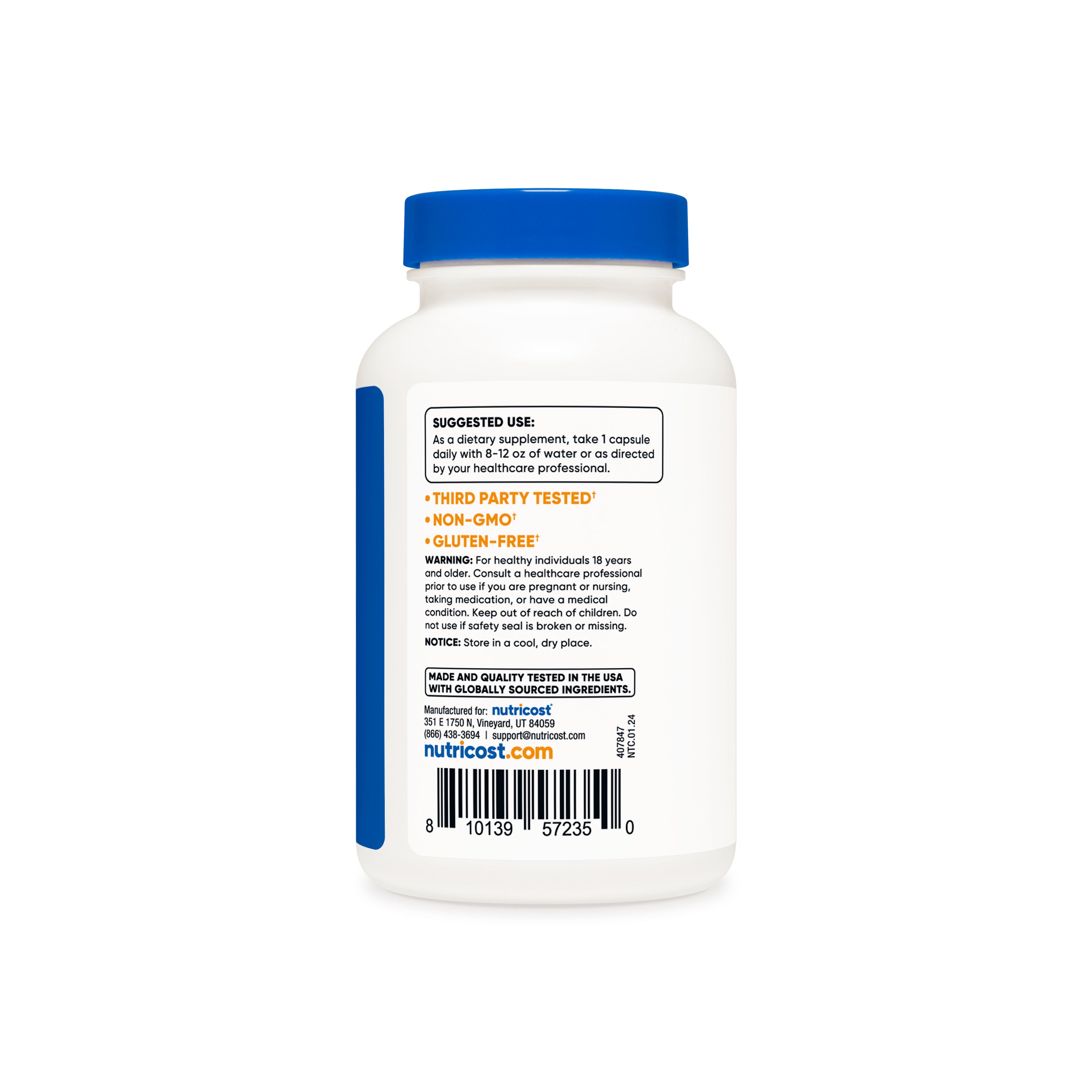 Nutricost Vitamin B Complex Capsules