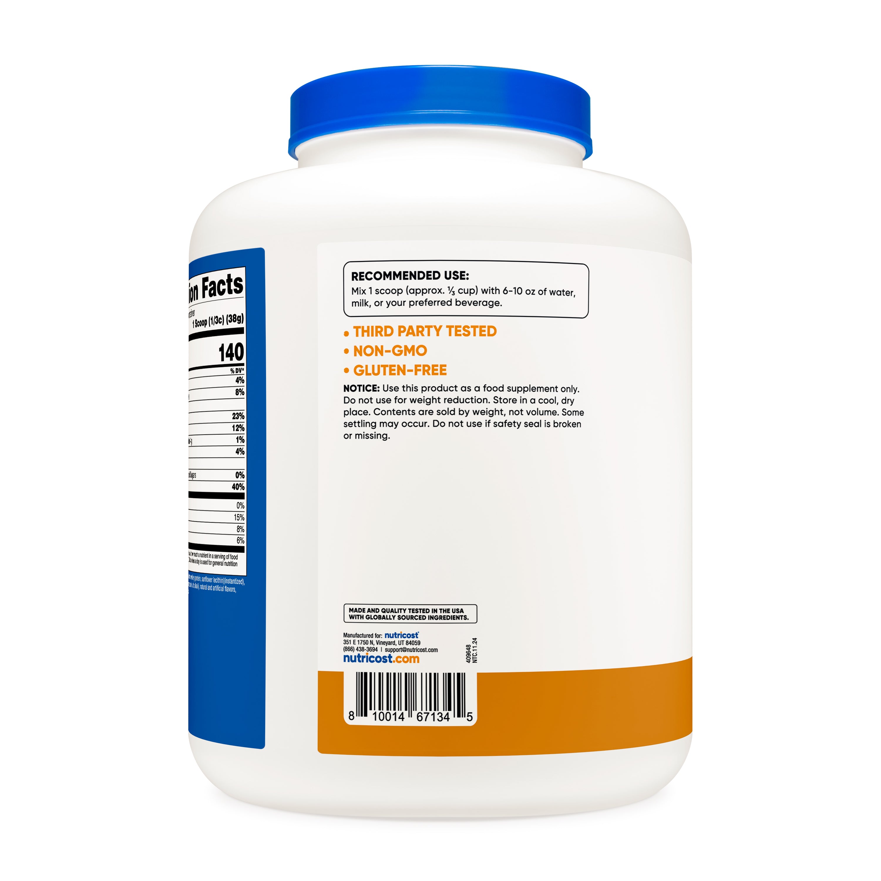 Nutricost Whey Protein Concentrate Powder