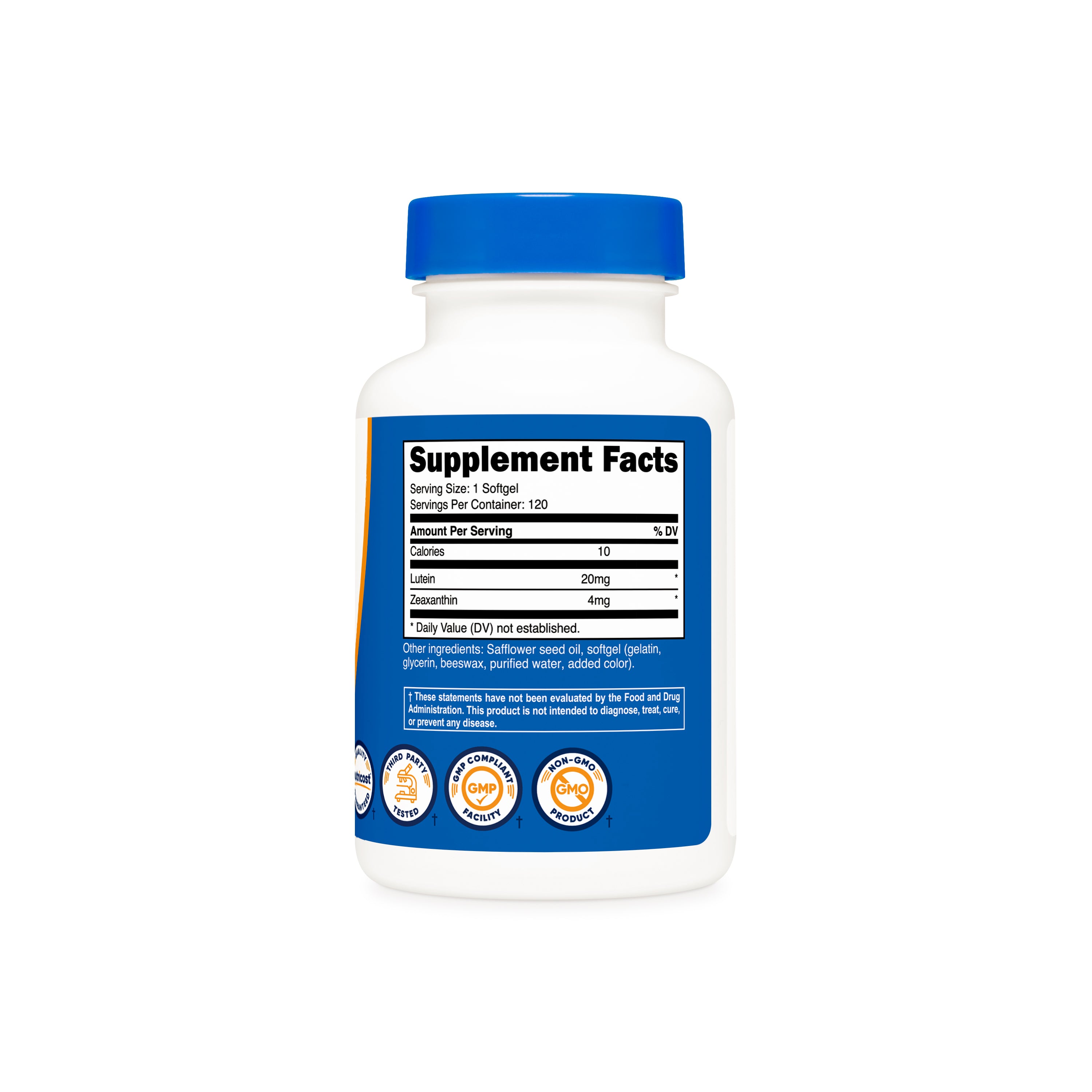 Nutricost Zeaxanthin (with Lutein) Softgels