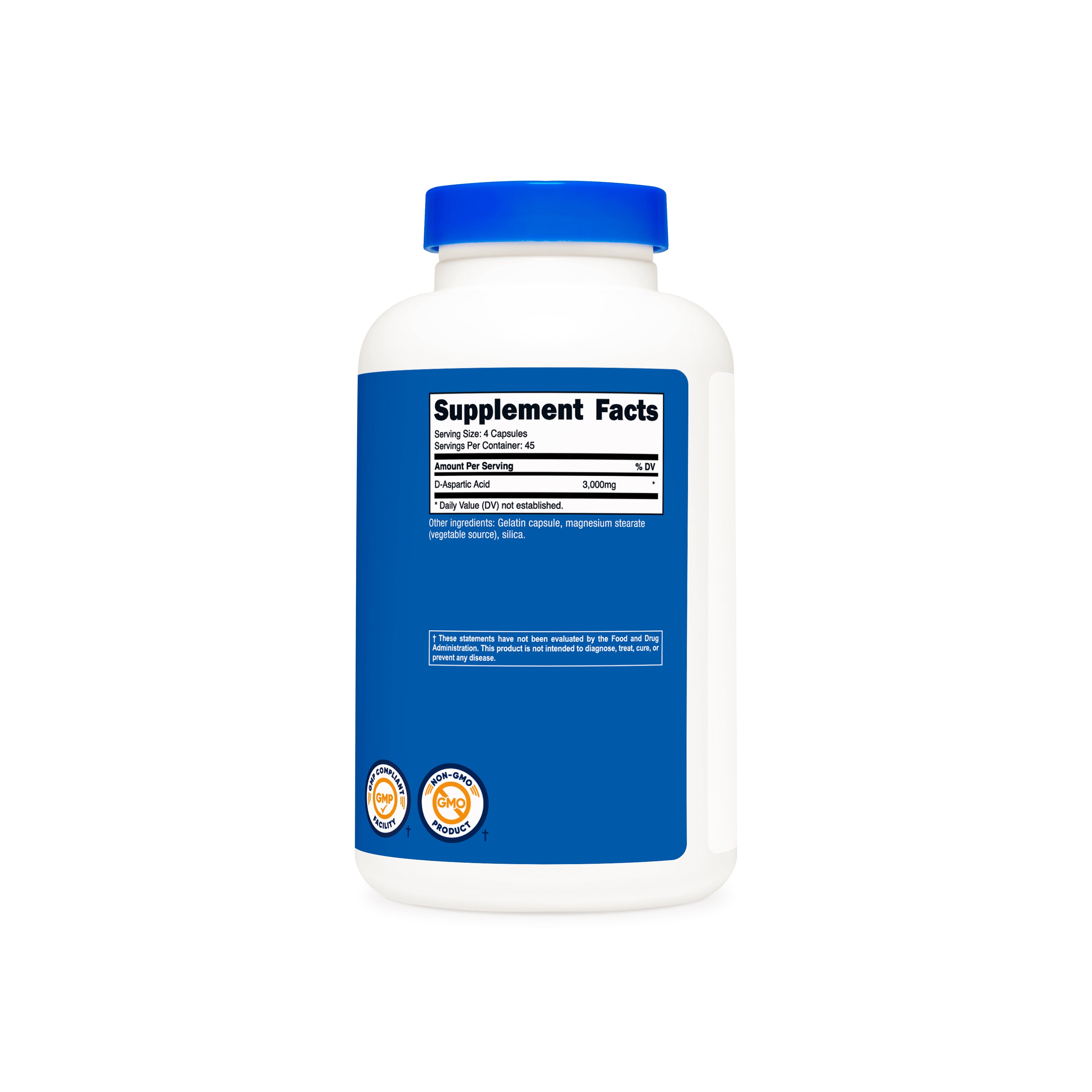 Nutricost D-Aspartic Acid Capsules