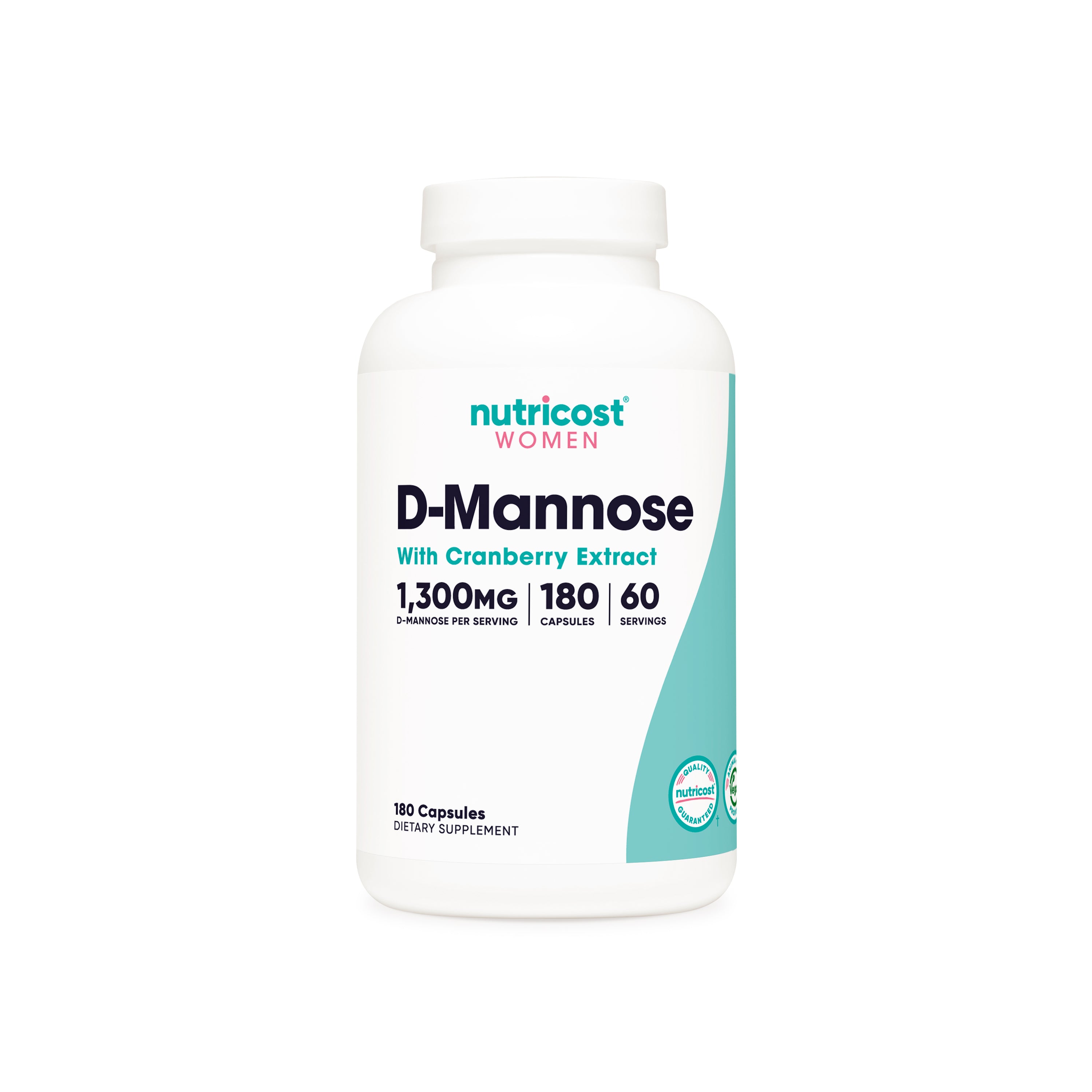 Nutricost D-Mannose with Cranberry Extract for Women