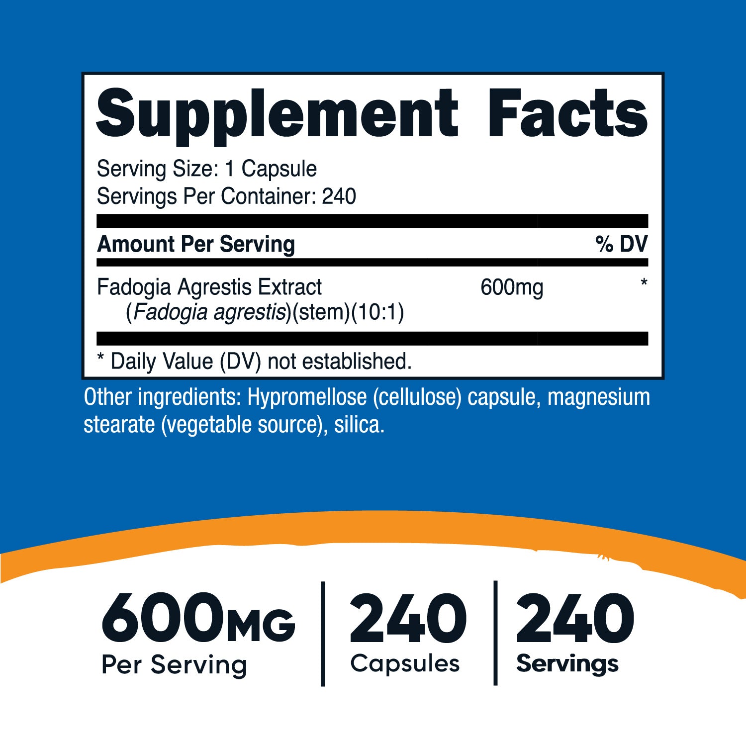 Nutricost Fadogia Agrestis Capsules