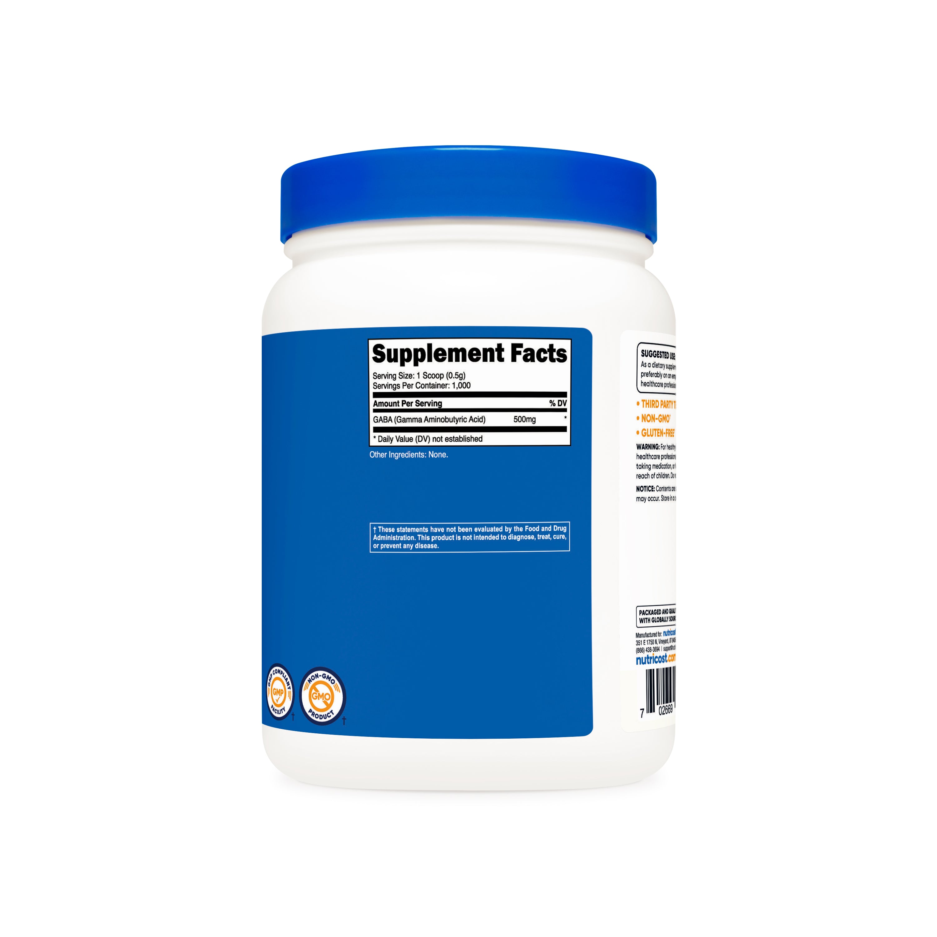 Nutricost GABA Powder