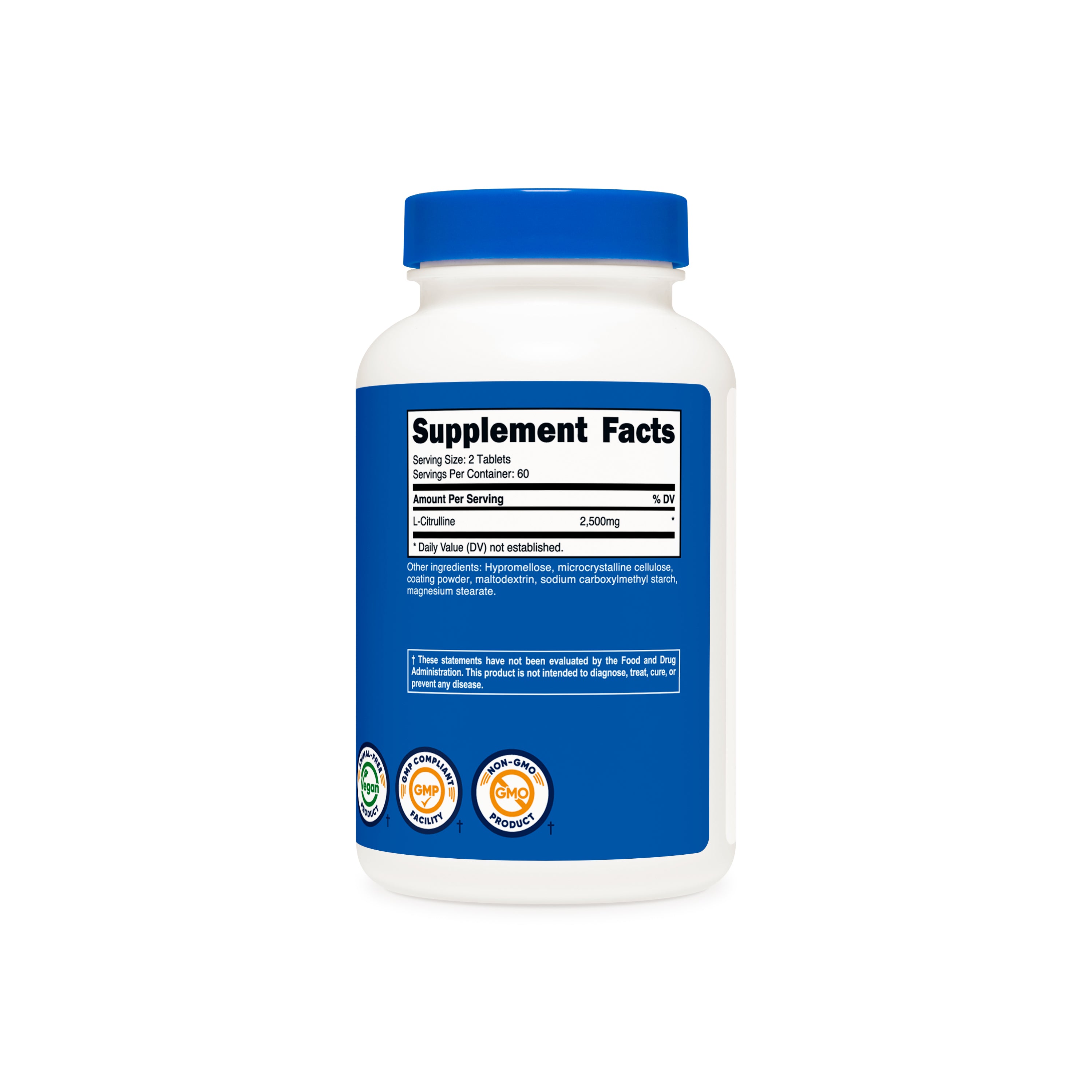 Nutricost L-Citrulline Tablets