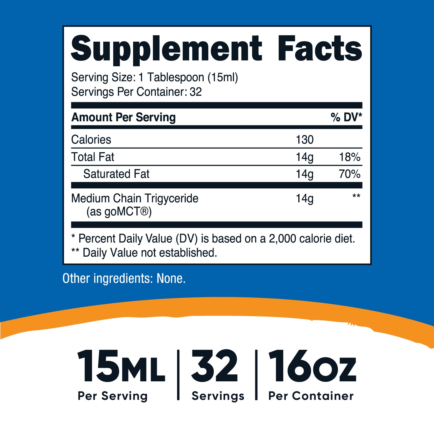 Nutricost MCT Oil