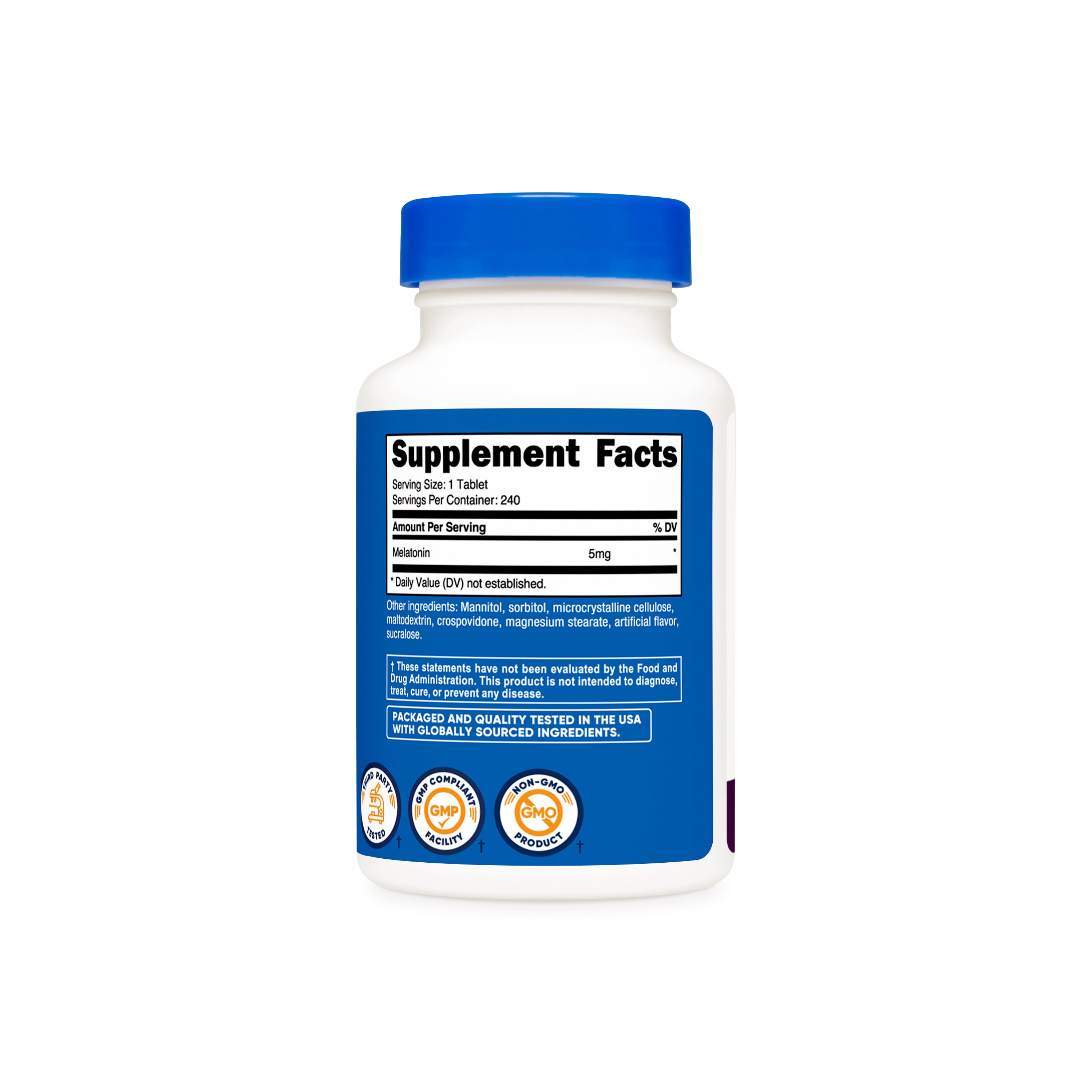Nutricost Melatonin Tablets (Fast Dissolve)