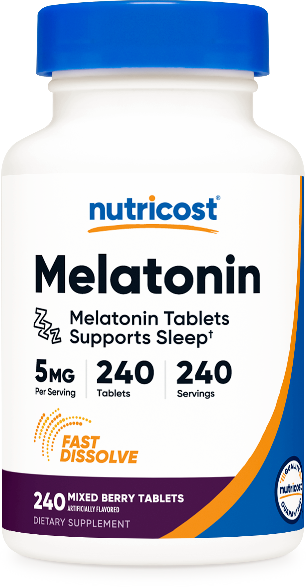 Nutricost Melatonin Tablets (Fast Dissolve)