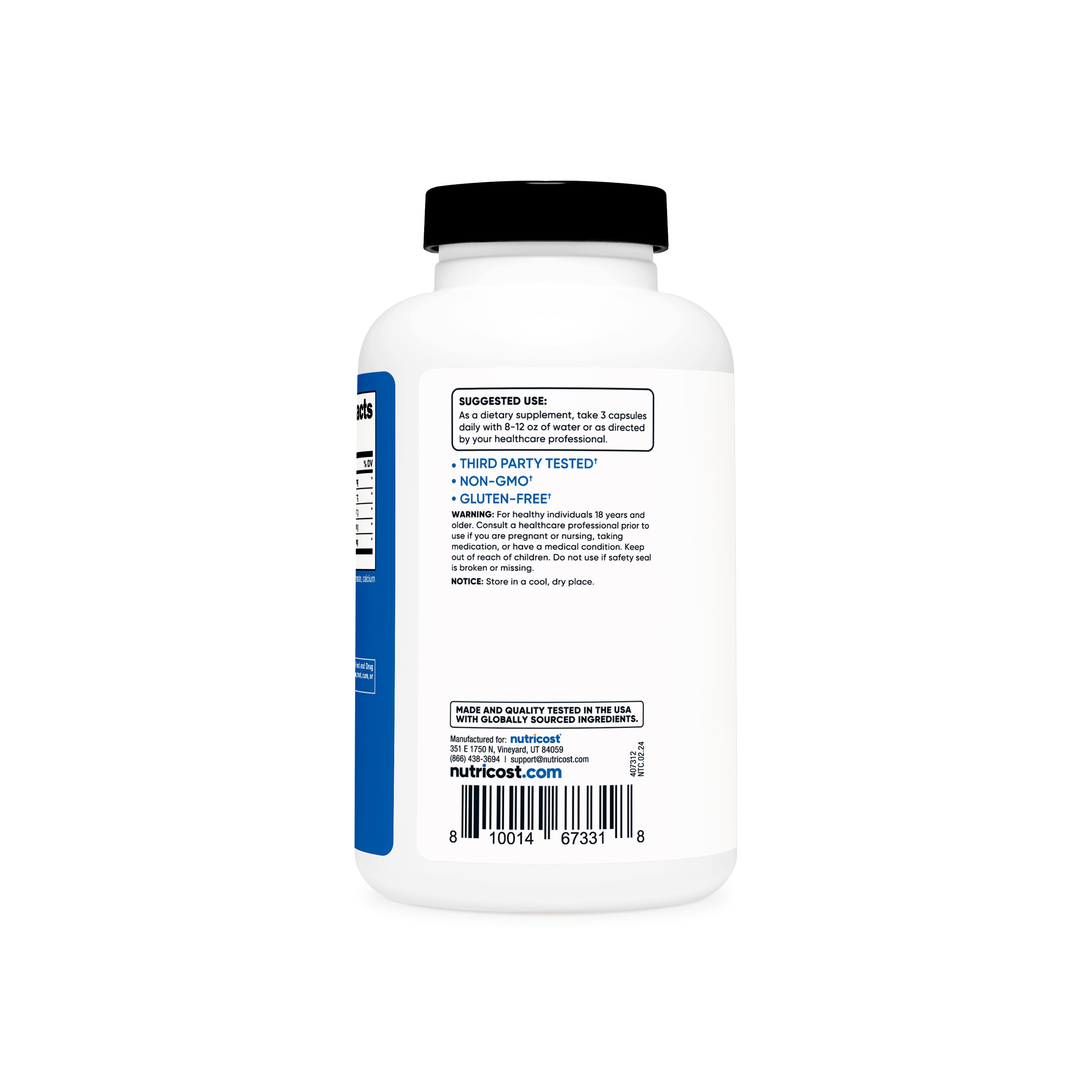 Nutricost Nitric Oxide Booster Capsules
