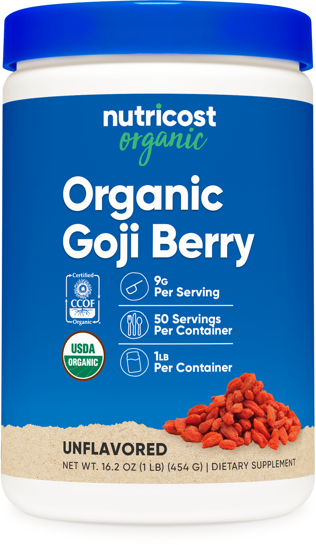 Nutricost Organic Goji Berry Powder