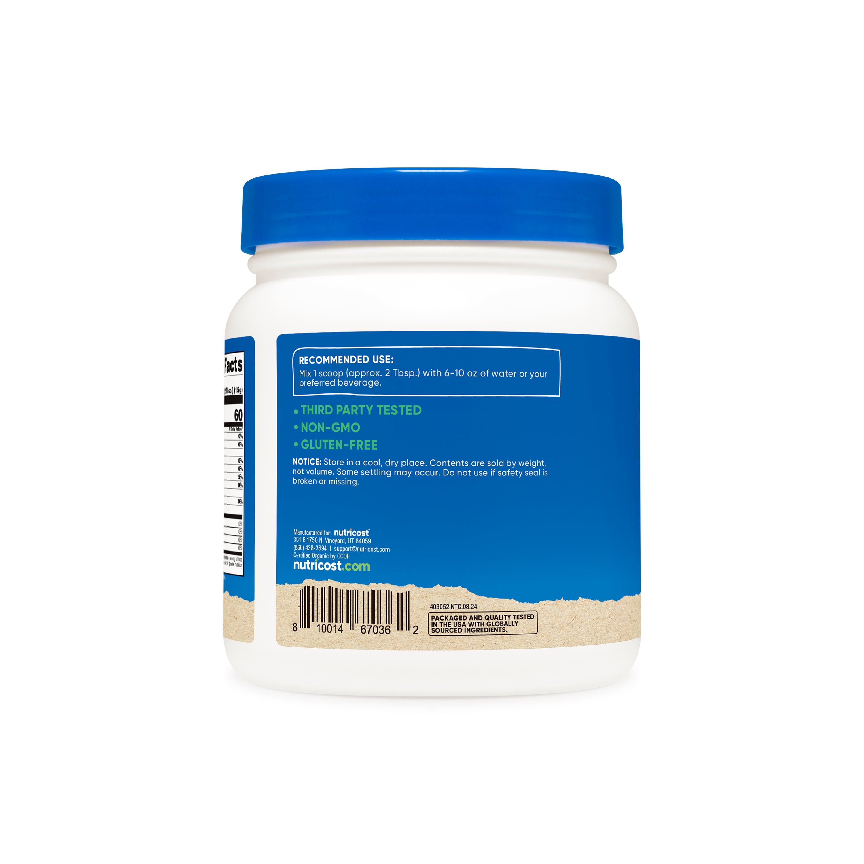 Nutricost Organic Maltodextrin Powder