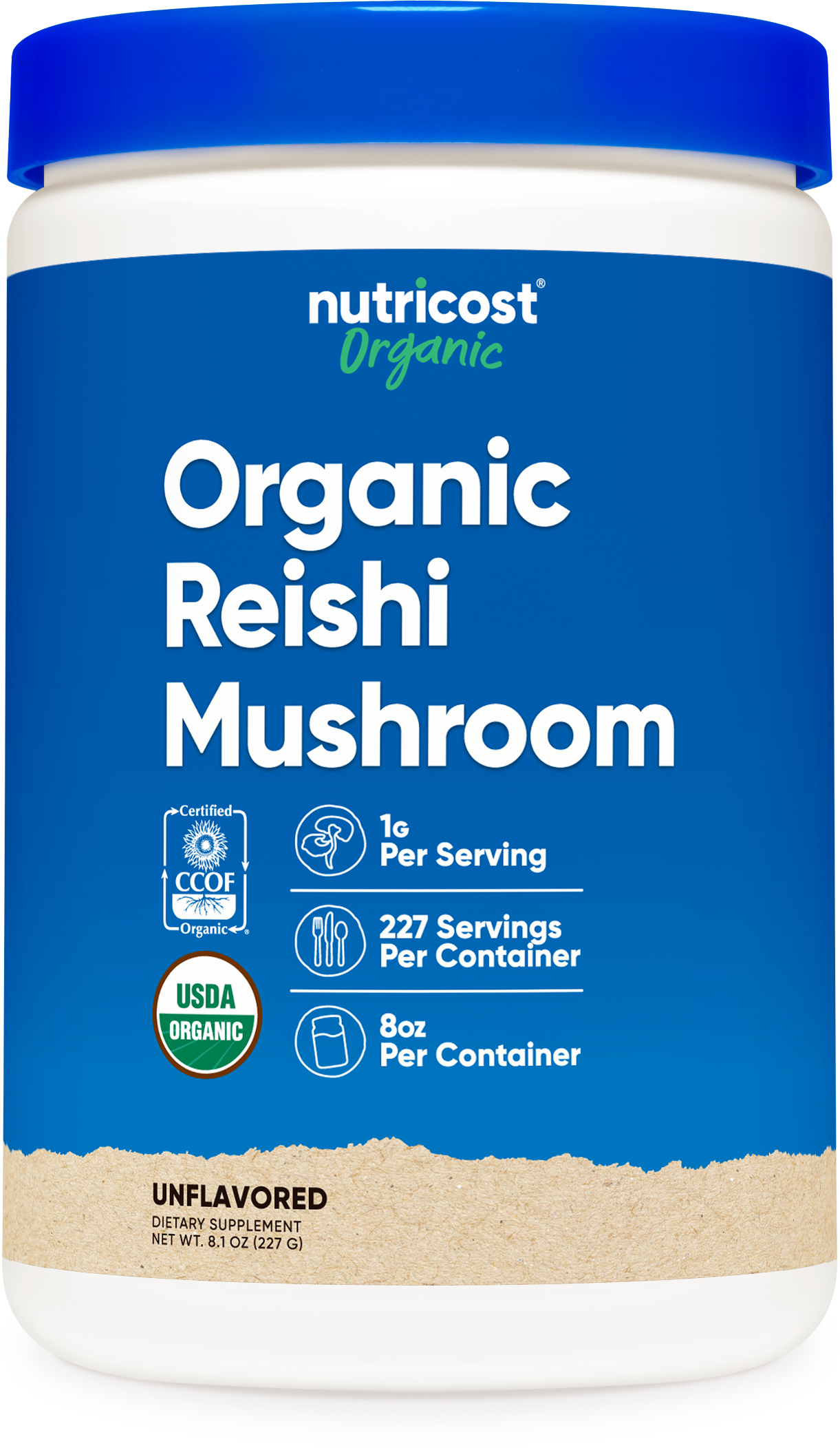 Nutricost Organic Reishi Mushroom Powder