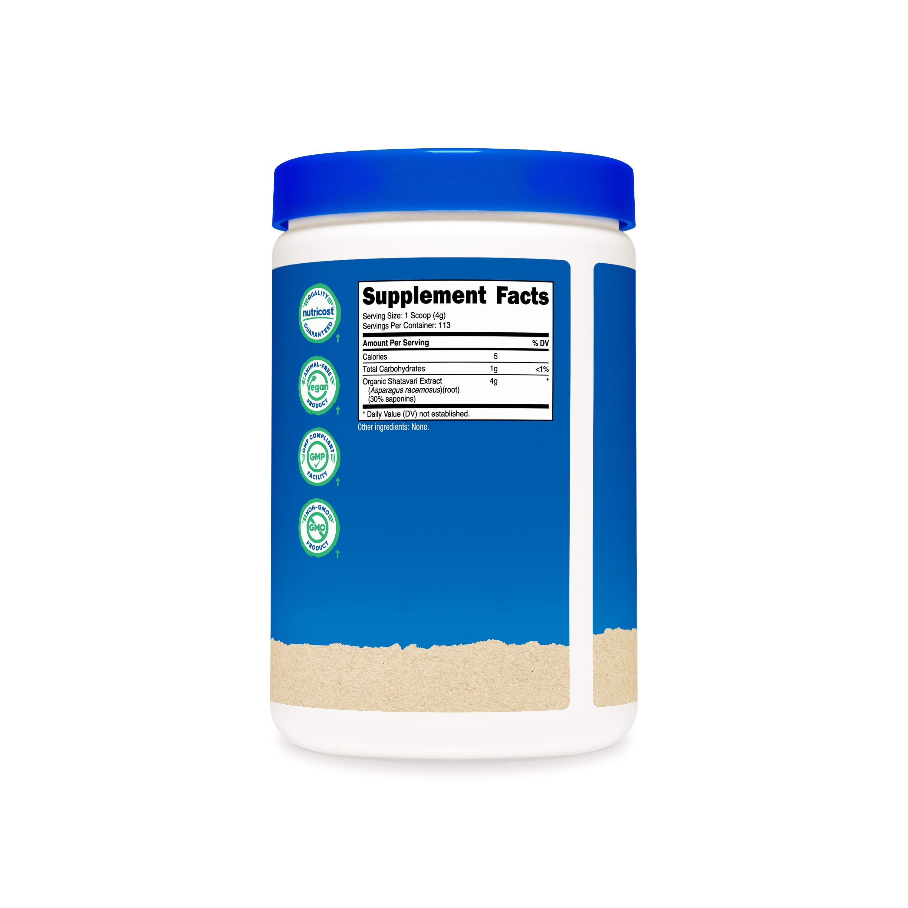 Nutricost Organic Shatavari Powder UF (1 LB)